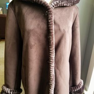 Jones New York suede coat